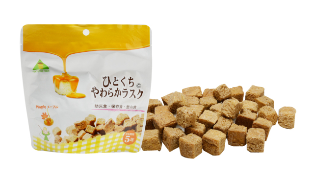 ひとくちやわらかラスク