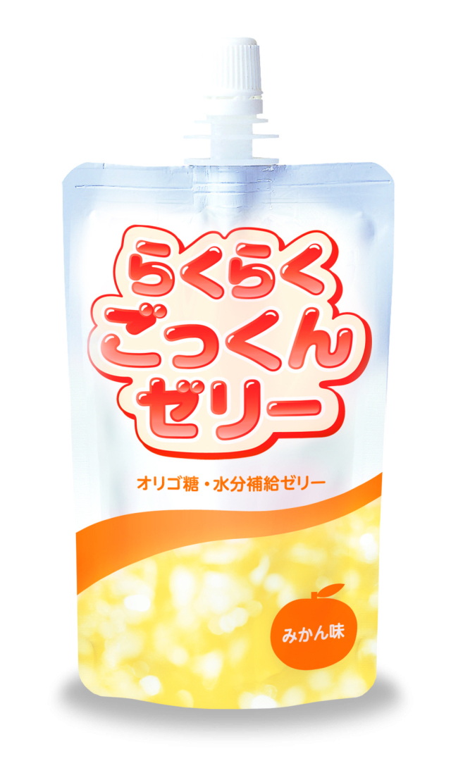 らくらくごっくんゼリー　みかん味　150g×6