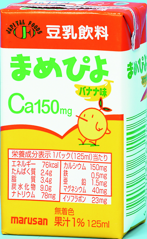 まめぴよ　バナナ味　125ml×24