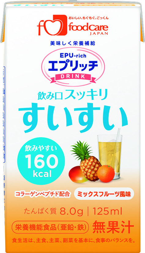 エプリッチドリンクすいすい　ミックスフルーツ風味　125ml
