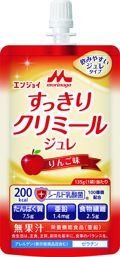 エンジョイすっきりクリミールジュレ　りんご味　135g×24