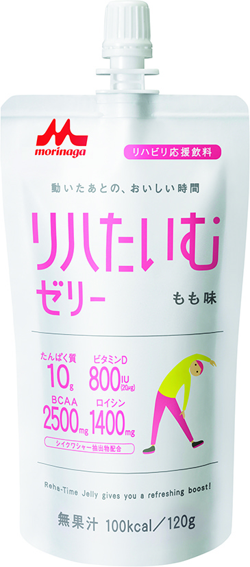 リハたいむゼリーＲ　もも　120g×24
