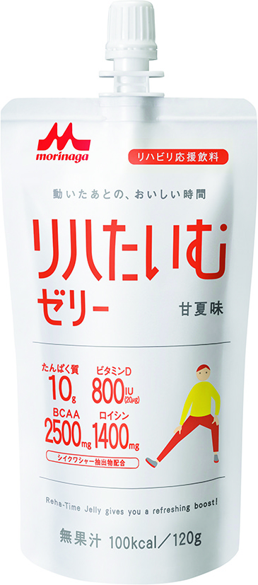 リハたいむゼリーＲ　甘夏味　120g×24