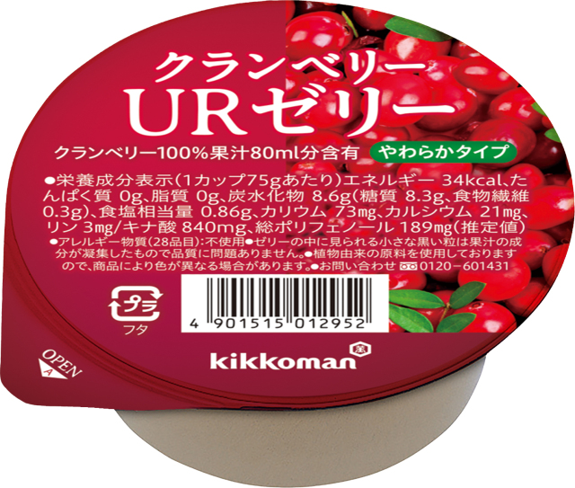 クランベリーＵＲゼリー 75g×24