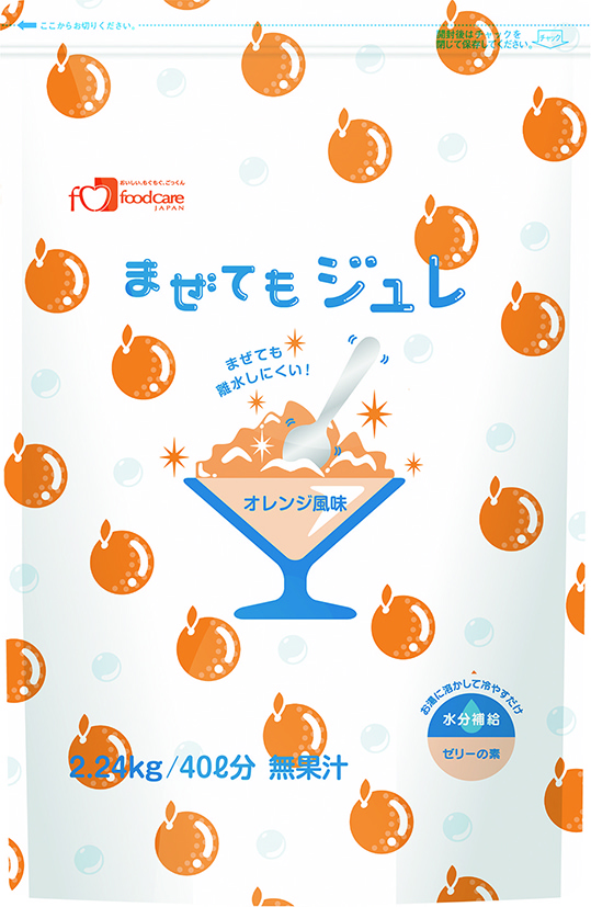 まぜてもジュレ　業務用　オレンジ風味　2.24kg