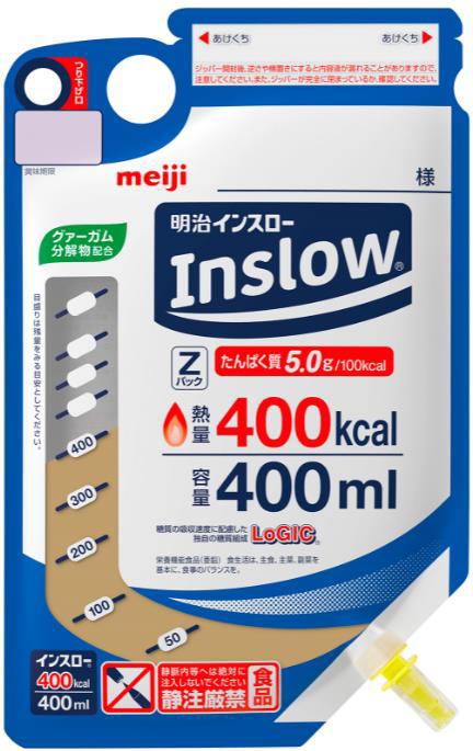 インスローＺパック(マロン風味)　400kcal　400ml×12