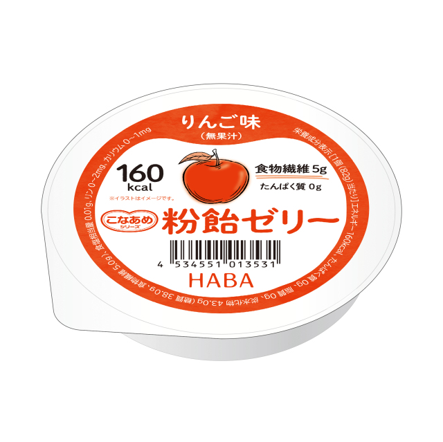 粉飴ゼリー　りんご味　82g