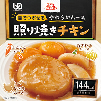 エバースマイル　照焼チキン風ムース　115g