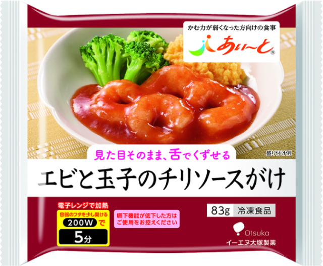 あいーと　エビと玉子のチリソースがけ　83g