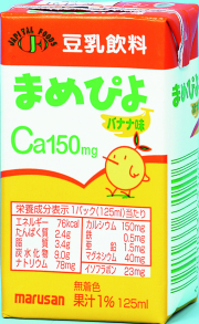まめぴよ　バナナ味　125ml×24