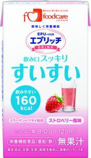 エプリッチドリンクすいすい　ストロベリー風味　125ml