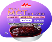 エンジョイＭＣＴゼリー２００　あずき味　72g×24
