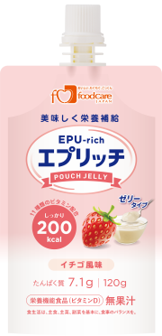 エプリッチパウチゼリー　いちご