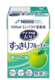 アイソカル100　すっきりフルーティー青りんご味　100ml×12
