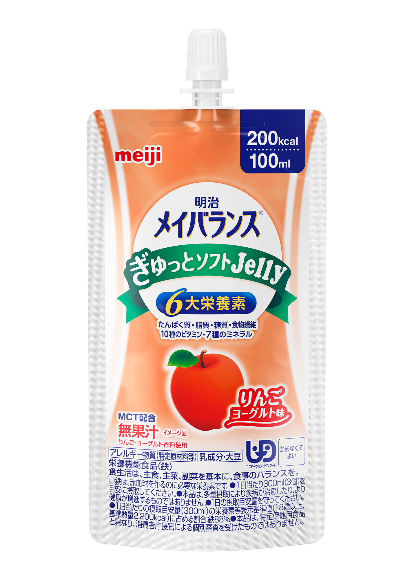 メイバランスぎゅっとソフトJelly　りんごヨーグルト味　100g×36