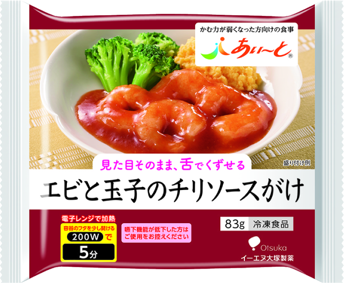あいーと　エビと玉子のチリソースがけ　83g