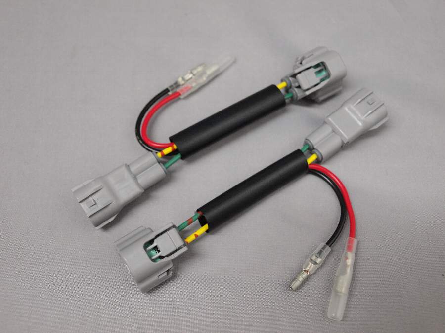 YRK144 フロントポジション電源取出しハーネス ベストワンファイター/07スーパーグレート用(2本入り)