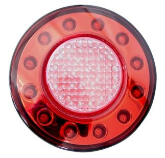 JTL-1103 LEDテールランプ単体　レッド/アンバー 12/24V共用