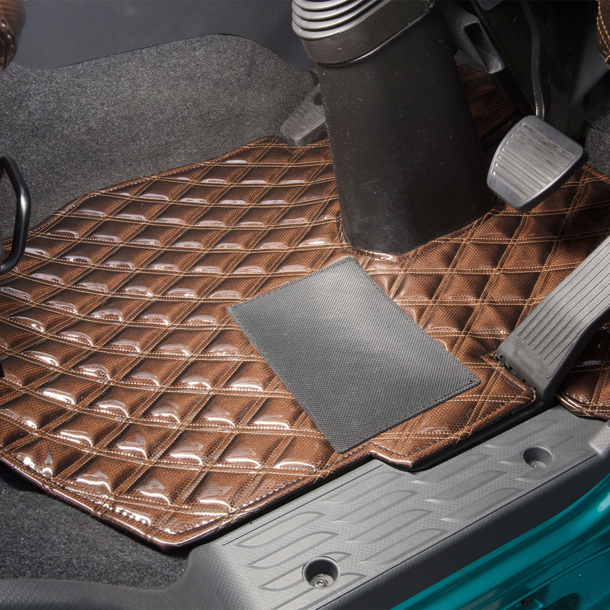 蒼星（アース）フロアマット（運転席・助手席セット）【軽トラック用】