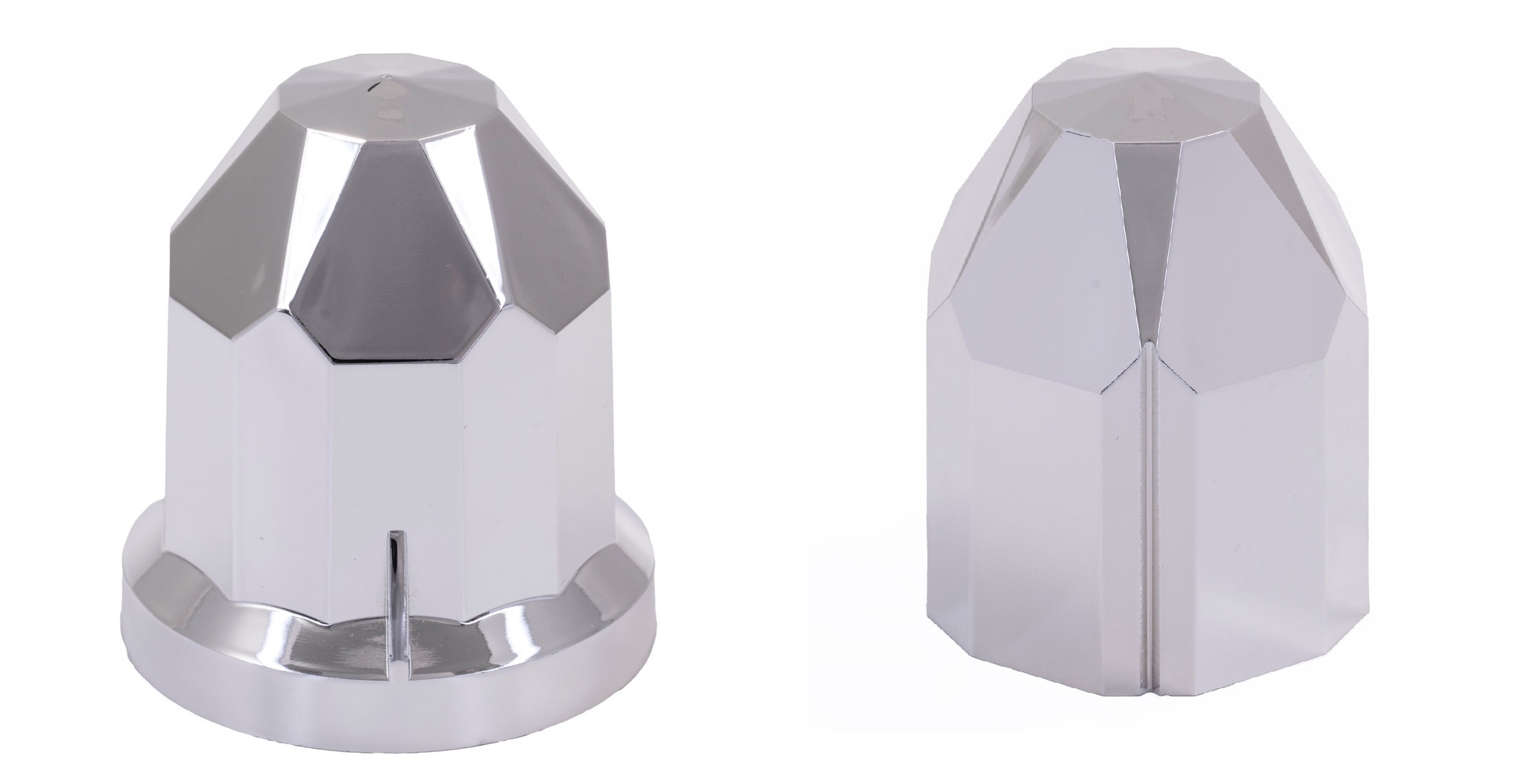 ラインナットキャップ 33ｍｍ/41mm　高さ58ｍｍ  クローム トラック用