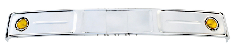 【送料別途】オバＱバンパー４ｔワイド H270(イエローフォグ仕様）