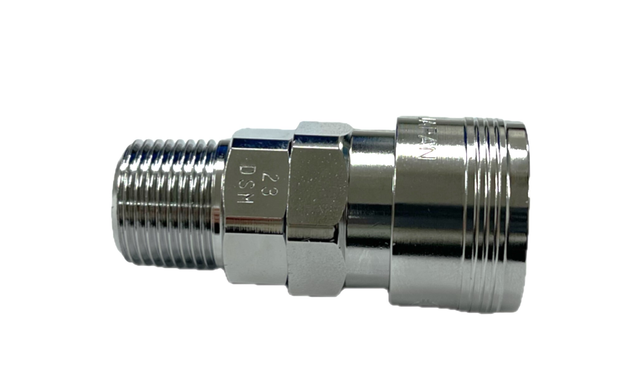エアーチャック(おねじ3/8ソケット)　カプラ23DSM　ホーン部品　トラック用品