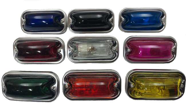 S-80DX　角マーカーランプ（前開き） 24V/6W球付