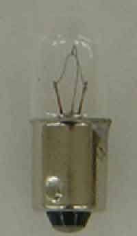 24V3Wパイロットランプ用【クリア】(G14 BA9S  シングル耐震球)　小糸1381