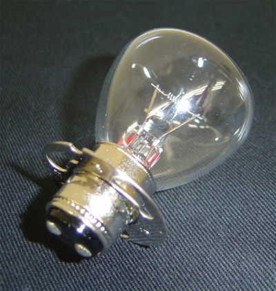 24V45/45W フォグランプ球(ツバ付) 小糸6554【クリア】　