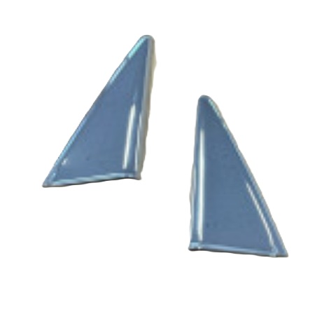 メッキドアミラーベースカバー ハイゼットS500系 後期  電動ミラー車用  マイナー後 軽トラ