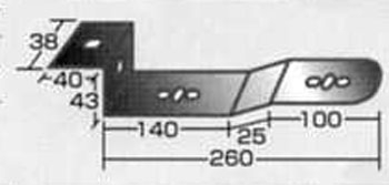 マーカーランプステー 【JB-Z260S】