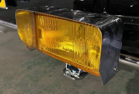 KOITO 角フォグ用バイザー（RHF-161用）鏡面/ウロコ 厚さ0.6ｍｍ 小糸