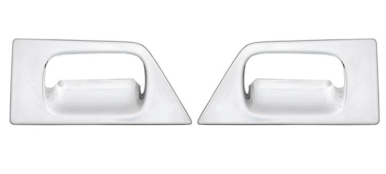 メッキドアハンドルガーニッシュ　 Ｓ５００系ハイゼット・サンバー・ピクシス(前期)