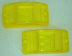 中間サイドレンズ　イエロー　小糸タイプ　２枚セット