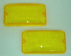 中間サイドレンズ　イエロー　いすゞタイプ ２枚セット