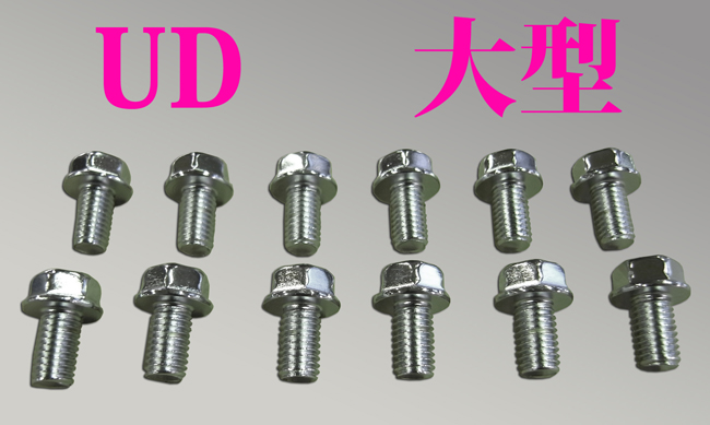 メッキフロントハブボルト　クオン（１２本入）