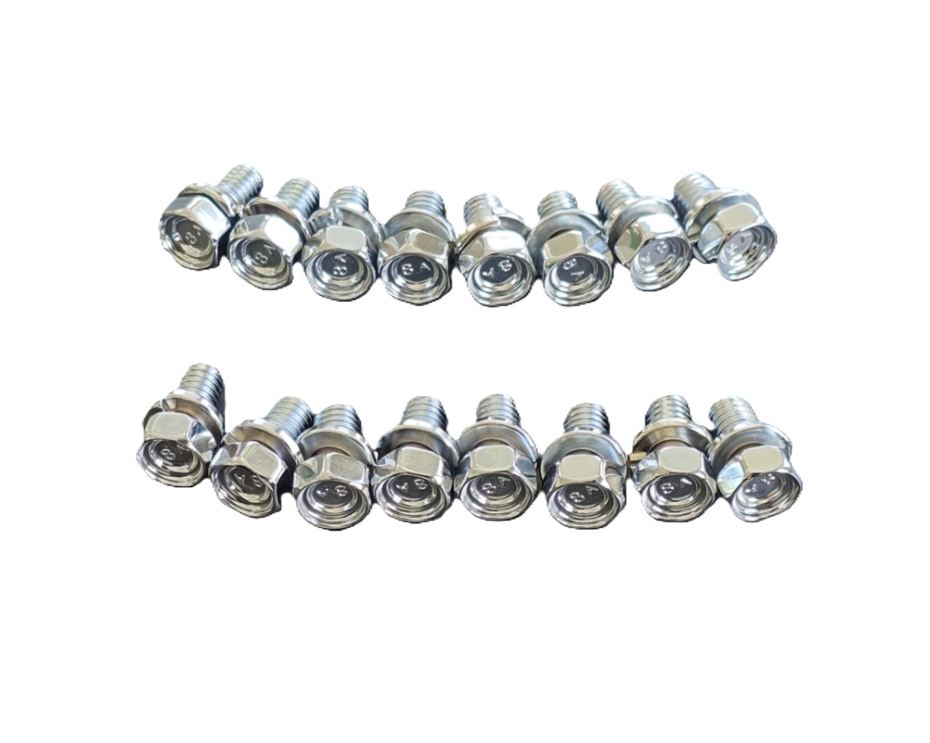 メッキフロントハブボルト　2015GIGA（ファイブスターギガ）低床/23フォワード増トン（16本入）