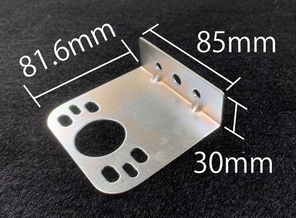 マーカーステー Y-64（ユニクロメッキ）横向き幅広タイプ