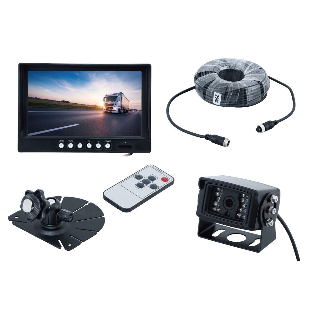 9インチIPSオンダッシュモニター＆AHDバックカメラセット