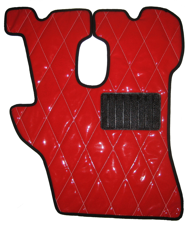 ファンキーキルトフロアマット　【４ｔワイド車用】運転席