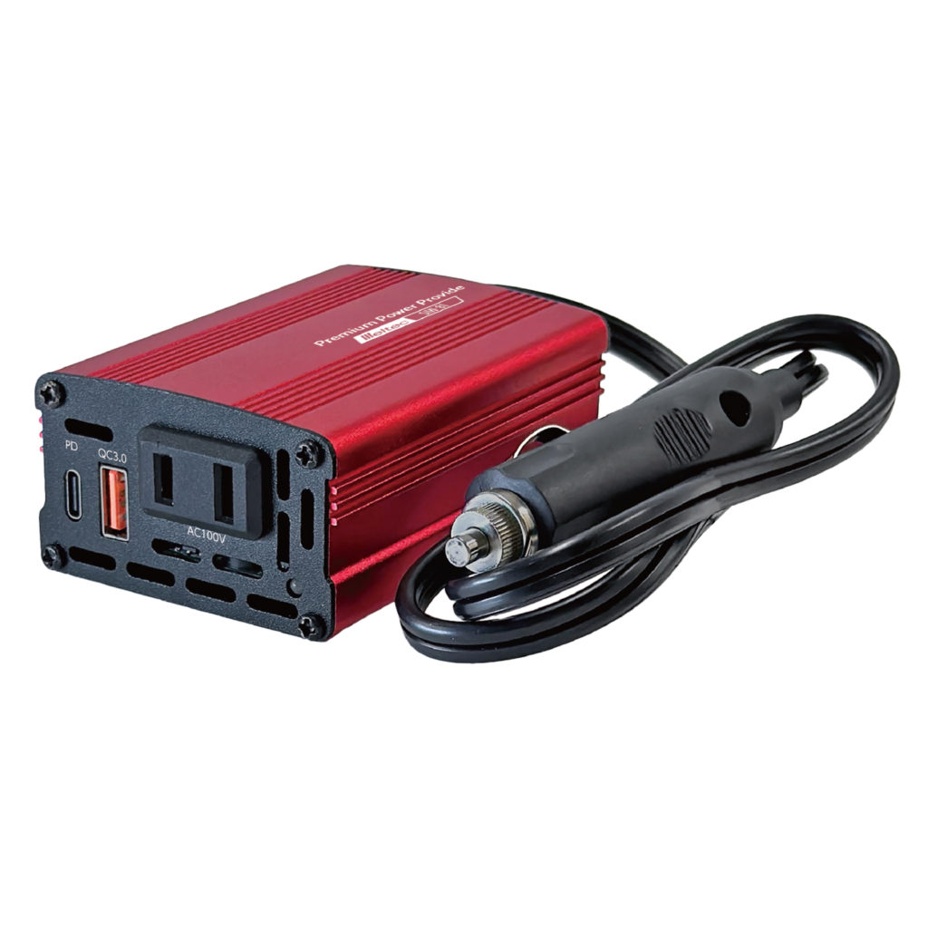クルマDEコンセント　DC-AC　24V　USB &コンセント　