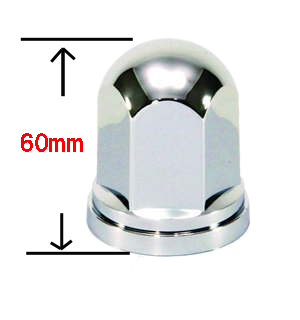 ISOホイール用 ABS丸型ナットカバー（ナットキャップ） 60Ｌ　33mm　10個入り