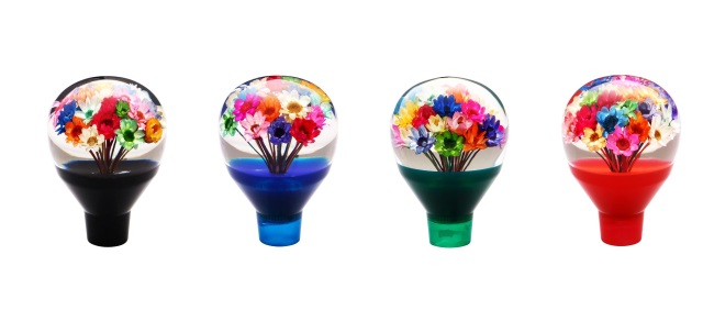 パーキングブレーキ用ノブ 水中花