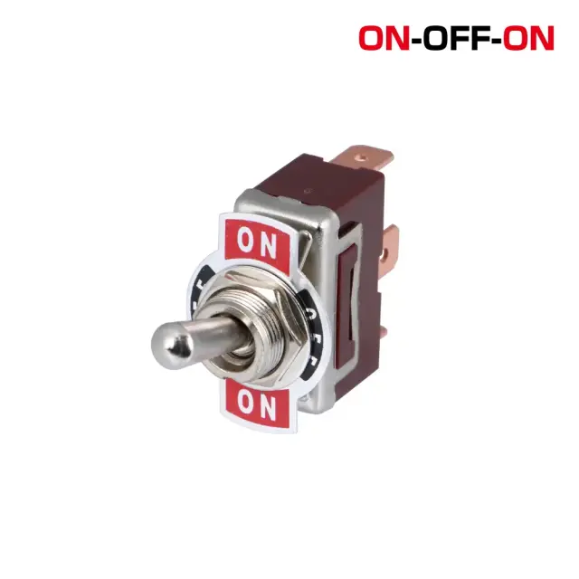 トグルスイッチ　ON-OFF-ON　17ｍｍ　32A　12/24V