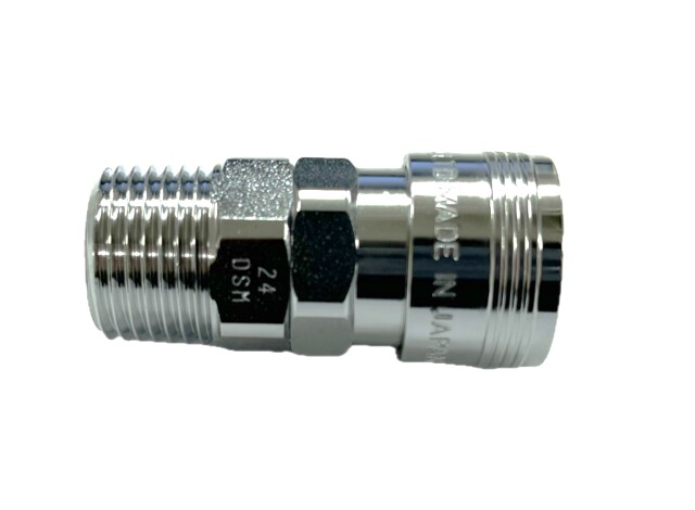 エアーチャック(おねじ1/2ソケット)　カプラ24DSM　ホーン部品　トラック用品