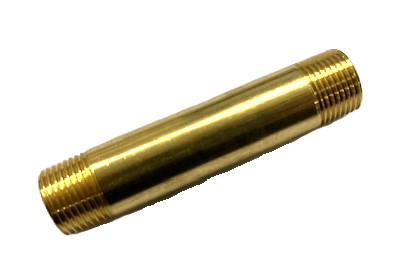 真鍮ロングニップル 3/8 長さ75ｍｍ エアホーン配管用 ホーン部品