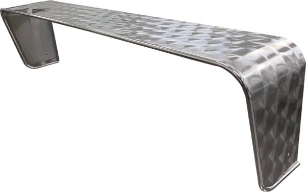 アルミ看板灯（小）用バイザー　（丸棒無し）