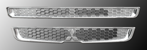 【送料別途】フロントグリルセット（アッパー＆ロア）　07スーパーグレート