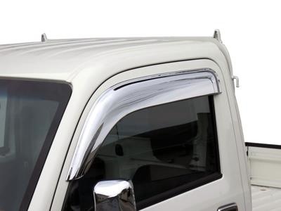 メッキドアバイザーカバー L/R　 Ｓ５００系ハイゼット・サンバー・ピクシス（前期/後期）