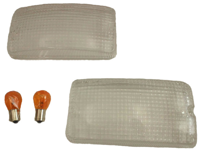 中間サイドランプ／クリアレンズセット 【いすゞタイプ】(２枚入)